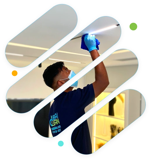 Our trained cleaning professionals