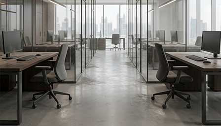 Office Deep Clean Before