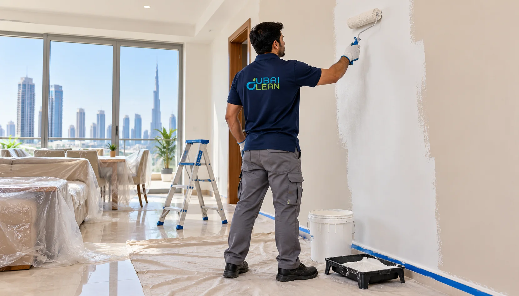 Apartment Painting-DubaiClean-Service