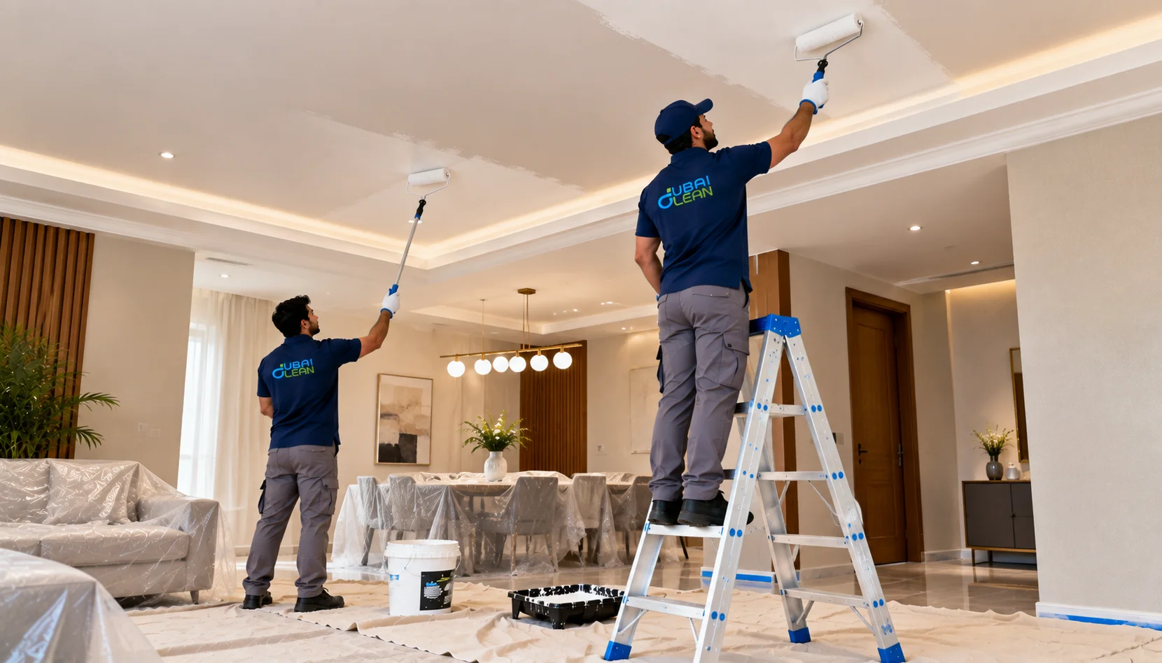 Ceiling Painting-DubaiClean-Service