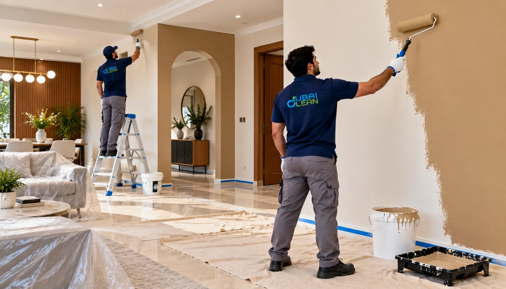 Interior Painting-DubaiClean-Service
