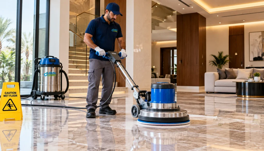 Marble Floor Polishing Service in Dubai