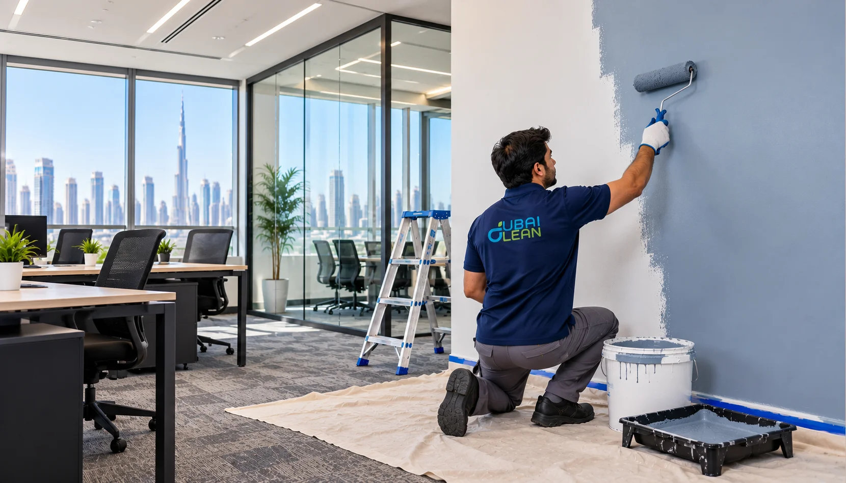 Office Painting-DubaiClean-Service