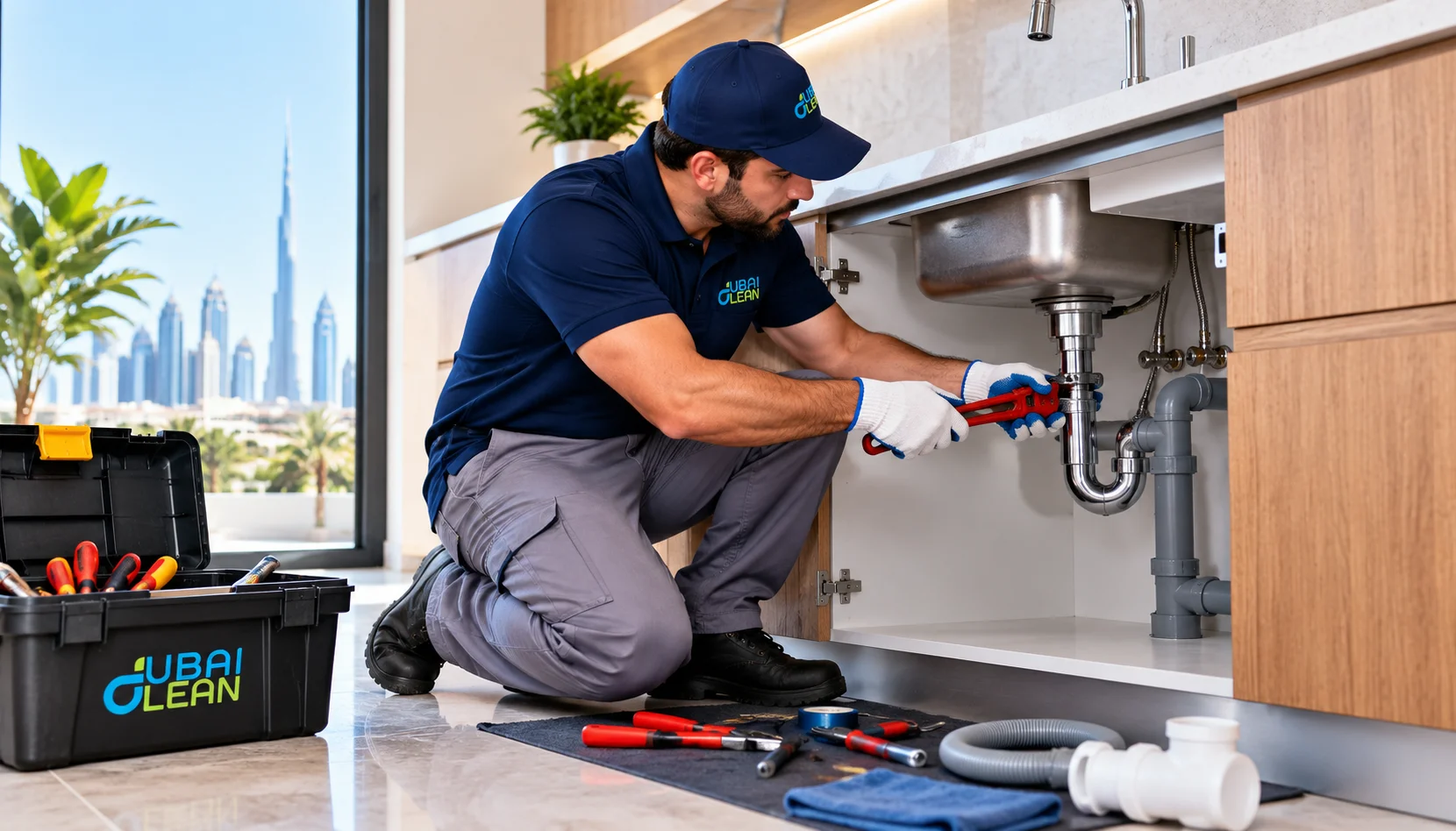 Plumbing Services-DubaiClean-Service