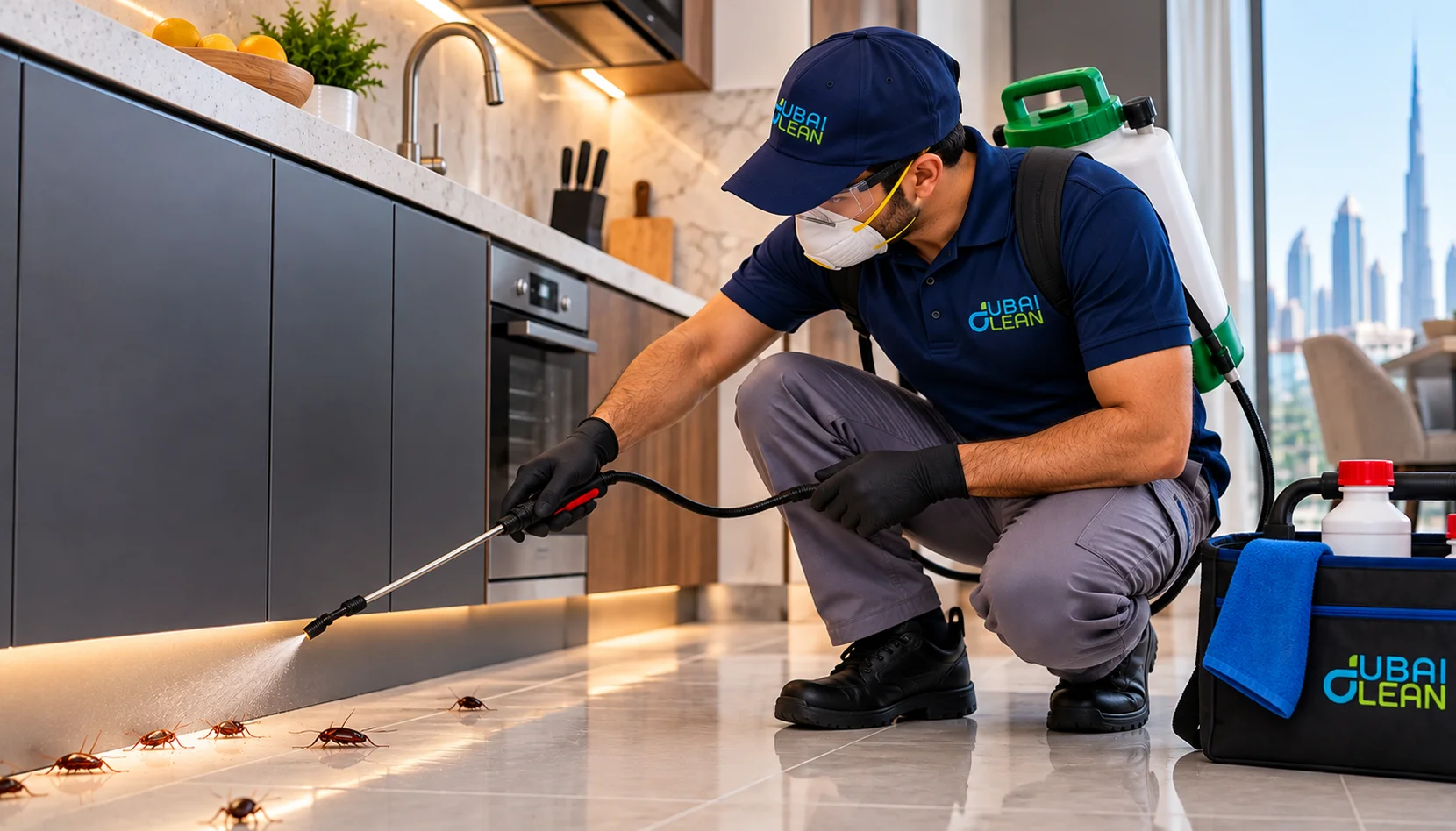 Cockroaches Pest Control Services-DubaiClean-Service