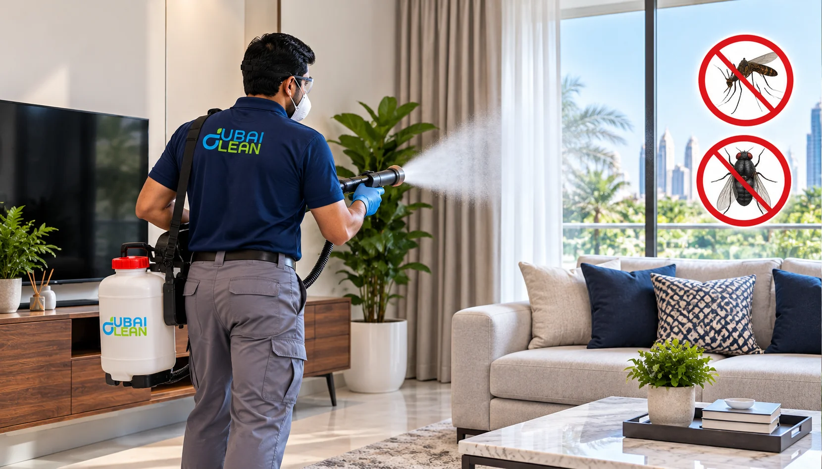 Mosquito & Fly Control Services-DubaiClean-Service